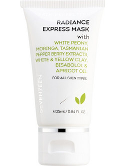 Seventeen Radiance Express Κρεμώδης Μάσκα Προσώπου για Λάμψη 25ml