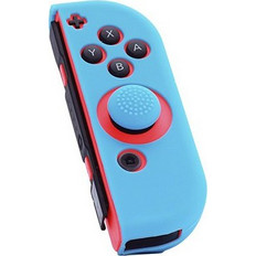 Silicone Case Skin + Grips Right Blue - Nintendo Switch Joy Con Controller