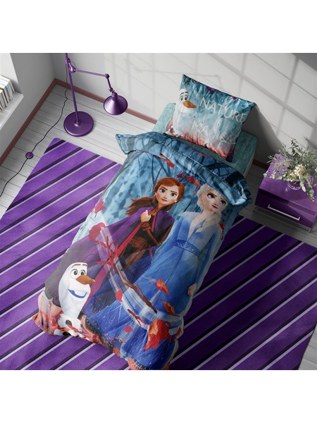 Dimcol Παιδικό Πάπλωμα Μονό Βαμβακερό 160x240 Disney Frozen II 881