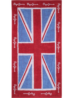 Pepe Jeans Lamieta Παιδική Πετσέτα Θαλάσσης Μπλε Κόκκινη 82x162cm PGH10029-0AA