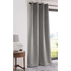 Nextdeco Κουρτίνα Συσκότισης με Τρουκς 140x270 Coveri 32612-08 Γκρι