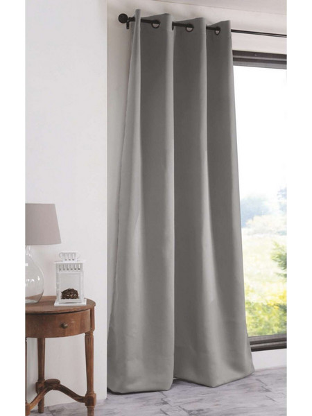 Nextdeco Κουρτίνα Συσκότισης με Τρουκς 140x270 Coveri 32612-08 Γκρι