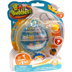 Real Fun Toys Bbuddieez Μπάλα Αποθήκευσης με Μπρελόκ & 3 Φιγούρες