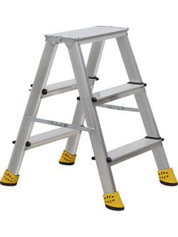 Perilla Double Step Διπλή Σκάλα Αλουμινίου 2x3 Σκαλοπάτια PER51085