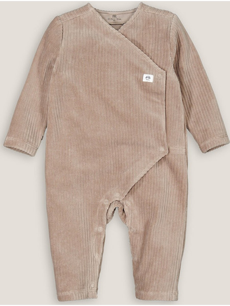 La Redoute Φορμάκι Μακρυμάνικο Βελουτέ Καφέ 3614854850062
