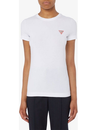 Γυναικείο T-Shirt Κοντομάνικο Λευκό Guess W2YI44J1314-GU0/G011