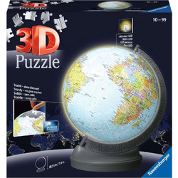 Puzzle Ravensburger Globe With Light 3D 540 Κομμάτια