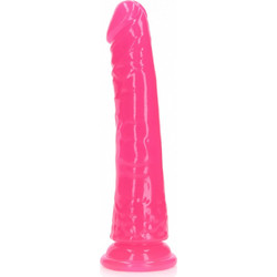 Shots RealRock Crystal Jelly 15.5cm Pink