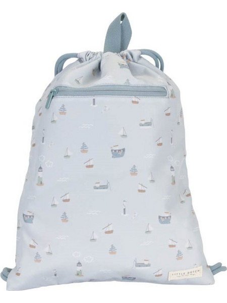 Little Dutch Sailors Bay Παιδική Τσάντα Πλάτης Γαλάζια LD4975