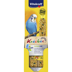 Vitakraft Kracker Budgies Feather Care 2τμχ 60gr