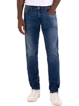 Replay Ανδρικό Τζιν Παντελόνι Slim Εφαρμογή Navy Μπλε M914Y.000.41A.400