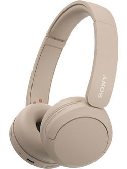 Sony WH-CH520 Ασύρματα Bluetooth Ακουστικά On Ear Μπεζ