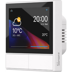 Sonoff NSPanel Wi-Fi 2-gang White Smart Hub με Ηχείο Συμβατό με Alexa