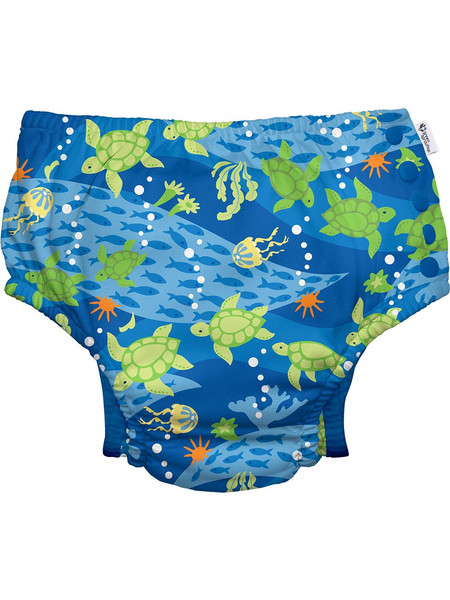 Green Sprouts Turtle Journey Βρεφικό Μαγιό Πάνα Σλιπ για Αγόρι Μπλε 701058-6304