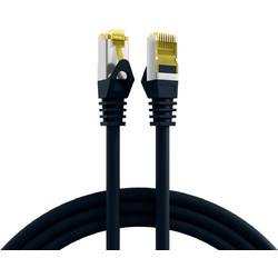EFB Elektronik S/FTP Cat.6a Καλώδιο Δικτύου Ethernet 5m Black
