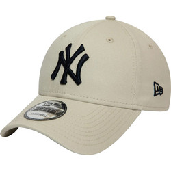 New Era 9FORTY York Yankees MLB League Essential Ανδρικό Καπέλο Jockey Υφασμάτινο Εκρού 12380590