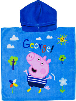 Stamion Peppa Pig Jumo For You Παιδικό Πόντσο Θαλάσσης Μπλε 50x100cm PP0905