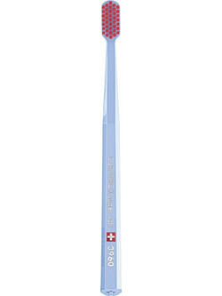 Curaprox CS 3960 Super Soft Οδοντόβουρτσα Γαλάζια Κόκκινη
