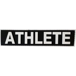 PATCH ATHLETE Μαύρο 35045 (H&S)