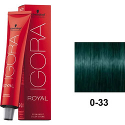 Schwarzkopf Igora Royal 0-33 Αντι-Κόκκινο Mixtone Ενισχυτικό Βαφής Μαλλιών 60ml