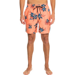 Quiksilver Everyday Mix Volley 17 Ανδρικό Μαγιό Σορτς Floral Πορτοκαλί EQYJV04002-MHV6