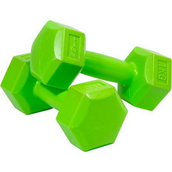 EBFIT Composite dumbbell ΣΕΤ 2x1kg green 1027012 (2ΤΕΜΑΧΙΑ)
