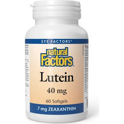 Natural Factors Lutein 40mg 60 Μαλακές Κάψουλες