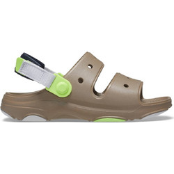 Crocs All-Terrain Παιδικά Παπούτσια Θαλάσσης για Αγόρι Καφέ 207707-2F9