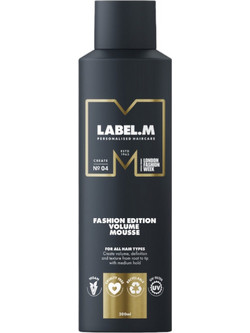 Label.m Fashion Edition Volume Αφρός Μαλλιών για Όγκο Δυνατό Κράτημα 200ml