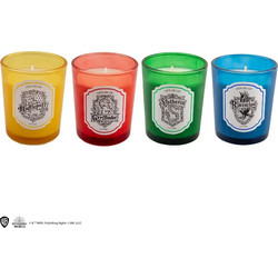 Gift set 4 Αρωματικά Κεριά με βραχιόλι Οίκοι του Hogwarts - Harry Potter