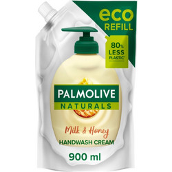 Palmolive Naturals Milk & Honey Κρεμοσάπουνο Refill 900ml