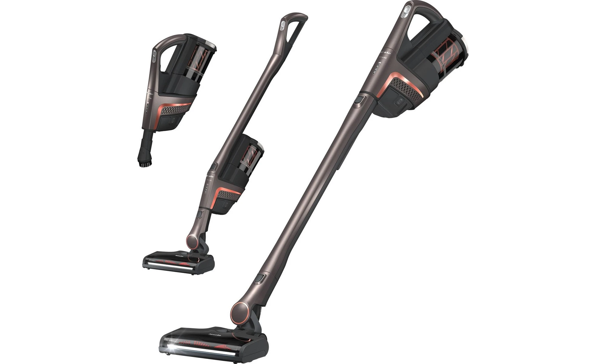Miele Stick Triflex 3 in 1 HX2 Pro SOML0 Brown Επαναφορτιζόμενη Σκούπα