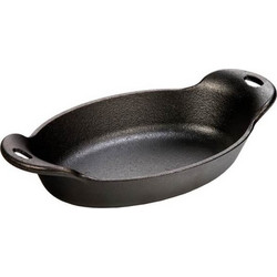 Lodge Οβάλ Σκεύος Μαντεμένιο Heat-Treated 0,47 Lt