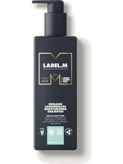 Label.m Organic Moisturising Lemongrass Σαμπουάν για Ξηρά Μαλλιά 200ml