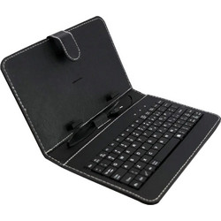 Θήκη-Πληκτρολόγιο για Tablet 7 Clever - Κάνε το tablet σου φορητό υπολογιστή - OEM - Μαύρο - 140015