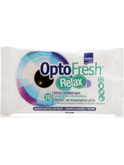 InterMed ΟptoFresh Relax Sheet Μάσκα Ματιών για Μαύρους Κύκλους με Υαλουρονικό 10τμχ