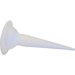 ΜΥΤΗ ΓΙΑ ΠΙΣΤΟΛΙ 19mm, PP ΠΛΑΣΤΙΚΟ ΛΕΥΚΟ BENMAN (70103)