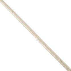 GloboStar(R) 77627 Στρογγυλό Υφασμάτινο Καλώδιο 1m 2 x 0.75mm Μπεζ 77627