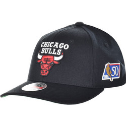 Mitchell & Ness Ανδρικό Καπέλο Jockey Snapback Υφασμάτινο Μαύρο 6HSSFH21HW014-CBUBLCK