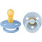 BIBS Colour Πιπίλες Καουτσούκ 6m+ Sky Baby Blue 2τμχ