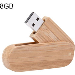8 GB Wood Material USB Flash Disk (OEM)