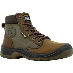 Safety Jogger Dakar Μποτάκια Ασφαλείας S3 Αδιάβροχα Καφέ Πράσινα