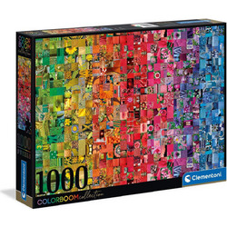 Puzzle Clementoni Collage ColorBoom 1000 Κομμάτια