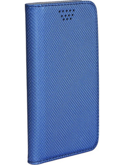 Θήκη Smart Book Universal με Αυτοκόλητο 4,5"-4,7" Μπλέ