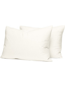 Μαξιλαροθήκες Cotton Feelings 100 White 50x70