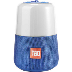 T&G TG-168 Ηχείο Bluetooth 5W με Ραδιόφωνο Μπλε