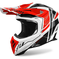 Airoh Aviator Ace 2 Engine Red Κράνος Μηχανής