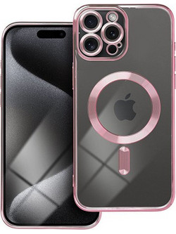 Θήκη OEM Electro Magsafe για Apple iPhone 15 Pro Max Back Cover Pink