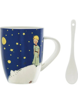 Enesco Κούπα με Κουταλάκι Le Petit Prince Nuit