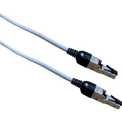 Masterlan S/FTP Cat.6a Καλώδιο Δικτύου 0.5m Grey PCSSTP6A-05-MSC